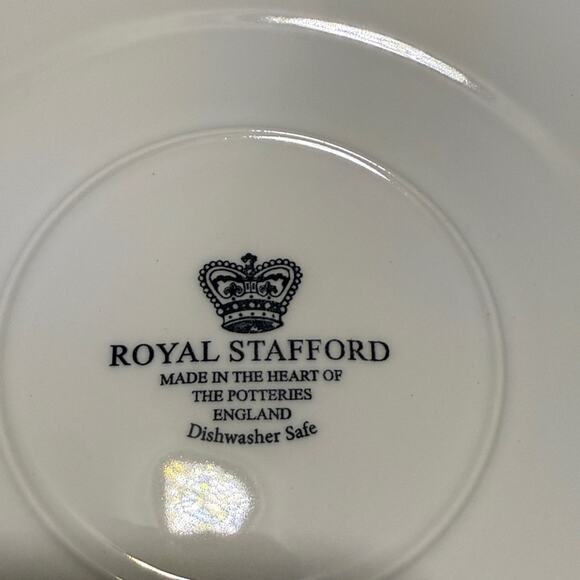 New Royal Stafford Stag Deer Thanksgiving 8.25" Dinner Plates - Set of 4 - Picture 3 of 3